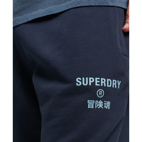 Superdry Joggere Code Core Sport Blå 2XL Mand