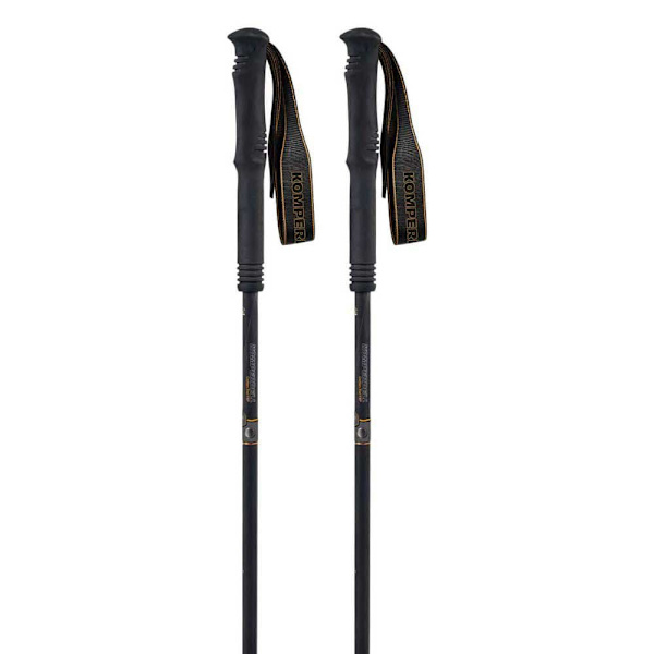 Komperdell Stavar Carbon.fxp Trail Orange,Svart 115 cm