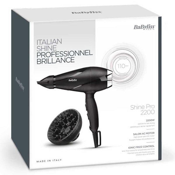 Babyliss 6713de 2300w Hårtørrer Sort