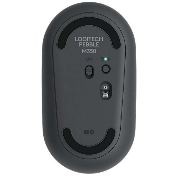 Logitech Trådløs Mus Pebble M350 Sort