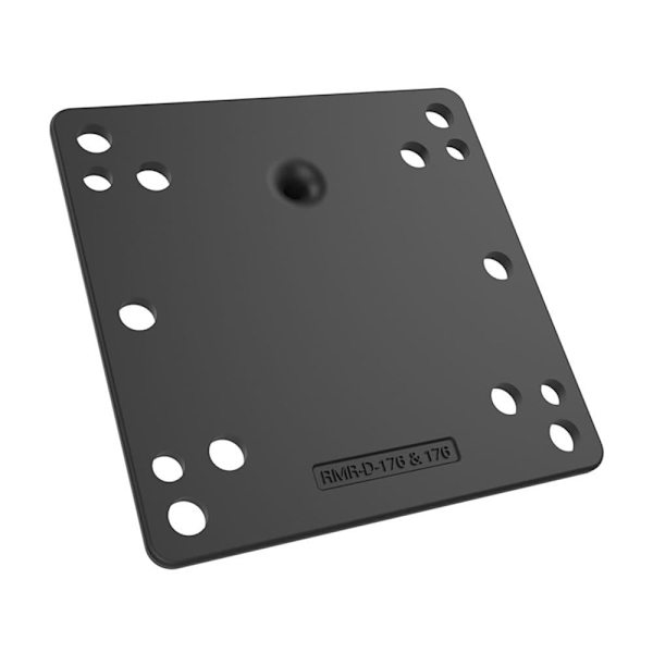 Ram Mounts 100x100mm Vesa Tallrik Med Boll Svart