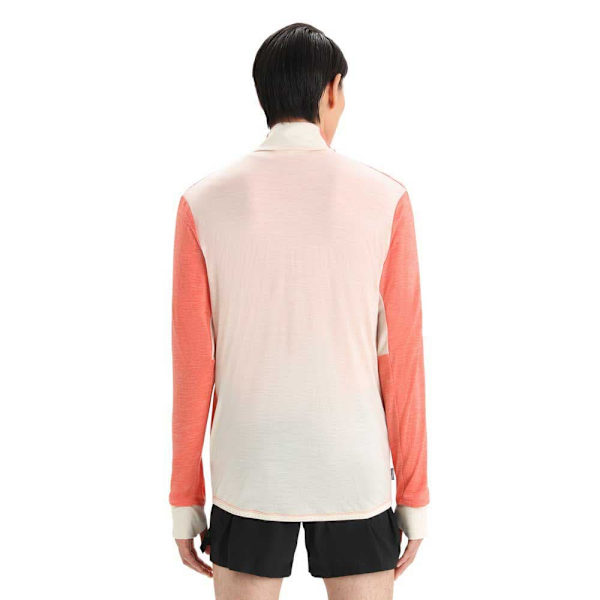 Icebreaker Zone Knit Zip Tröja Orange L Man