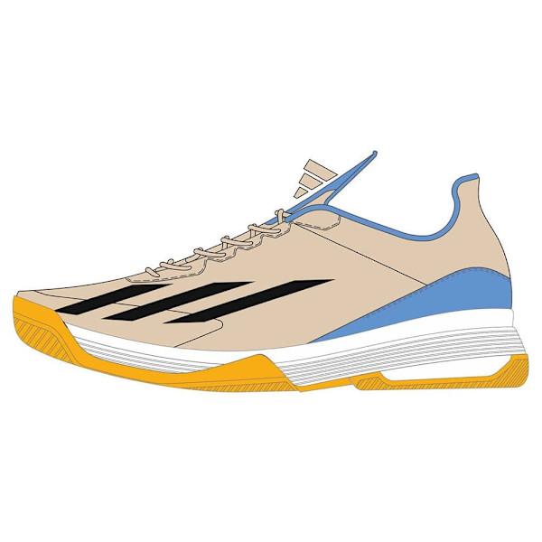 Adidas Alla Hovskor Courtflash  EU 36 2/3