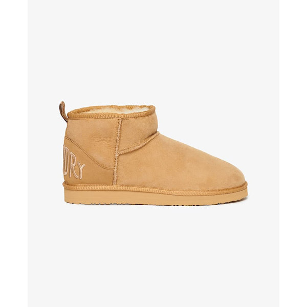 Superdry Suede Sherpa Mini Sne Støvler Beige EU 38-39 Kvinde