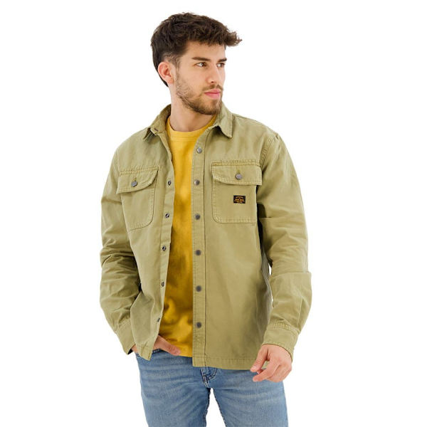 Superdry Canvas Workwear övertröja Grönt L Man