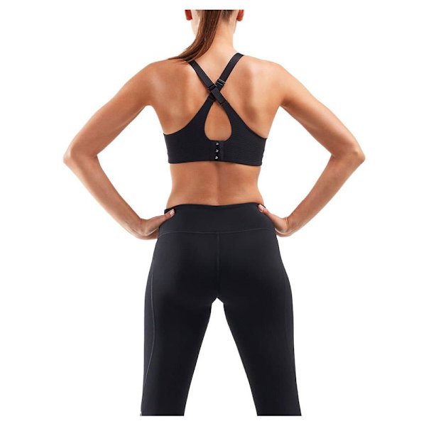 2xu Sports -bh Perform Perforated Sort L Kvinde