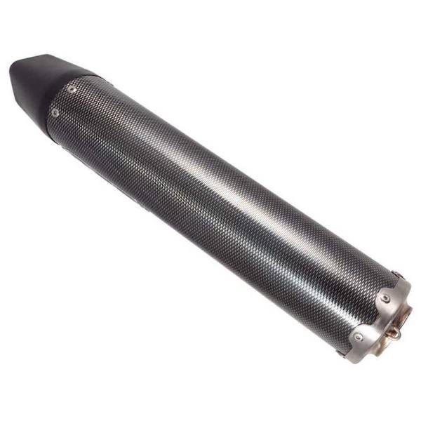 Gpr Exhaust Systems Homologeret Oval Lyddæmper Furore Poppy Suzuki Gsf 1250 Bandit/s 07-12 Ref:s.107.fupo Sort