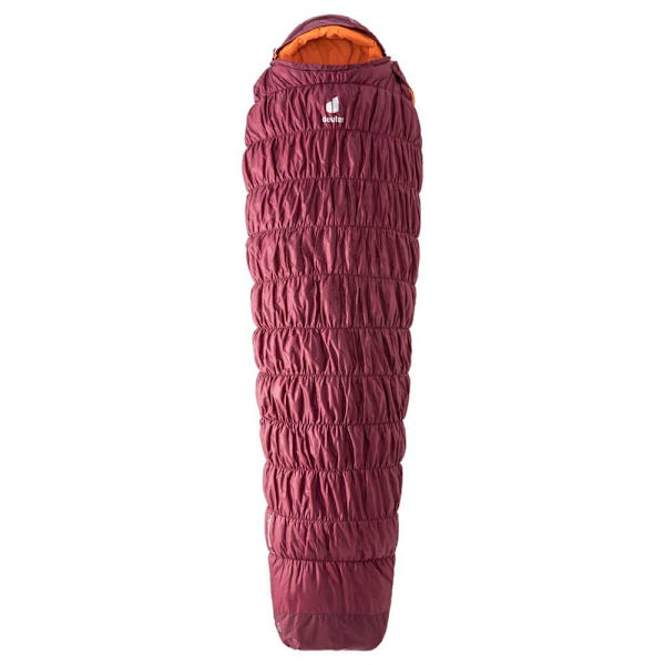 Deuter Exosphere-6° Sl Sovsäck Röd Short / Right Zipper