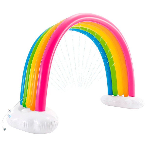 Intex Rainbow With Sprinkler 300x109x180 Cm Flerfarvet 300 x 109 x 180 cm