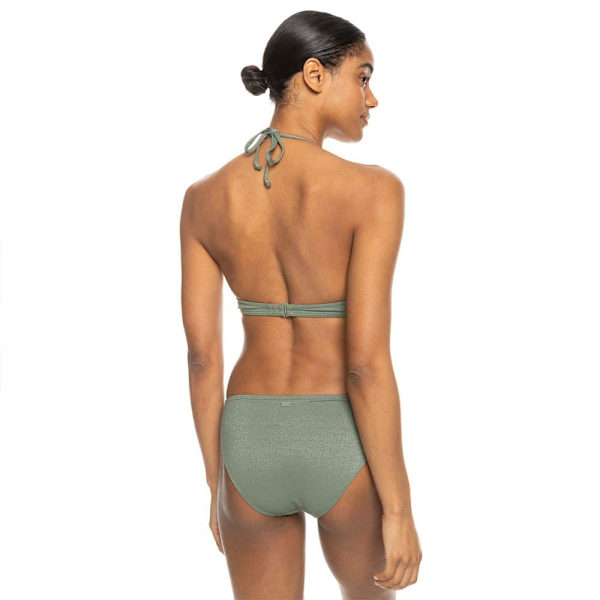 Roxy Shiny Wave Bikini Grøn L Kvinde