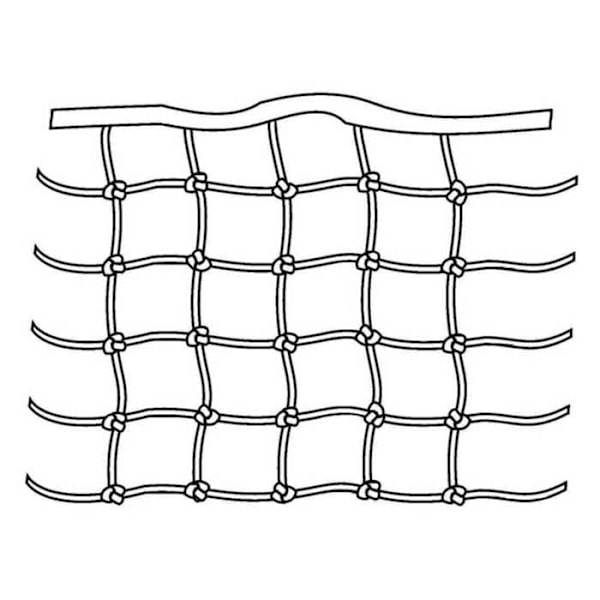 Euromarine Knotted Square Mesh Lifesaver Net 100 M  60 cm