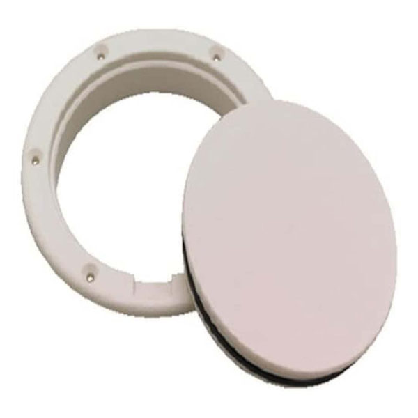 Seachoice Däcksplatta Pry Up Vit 8 x 8-1/2 x 9-7/8´´