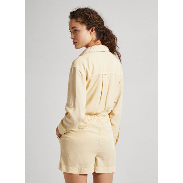 Pepe Jeans Romper Elison Beige S Nainen