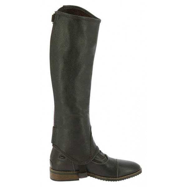 Equitheme Halva Kap Leather Soft Grönt M / Regular