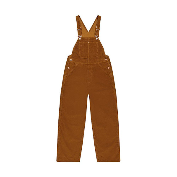 Wrangler Straight Leg Bib Haalari Ruskea S Nainen