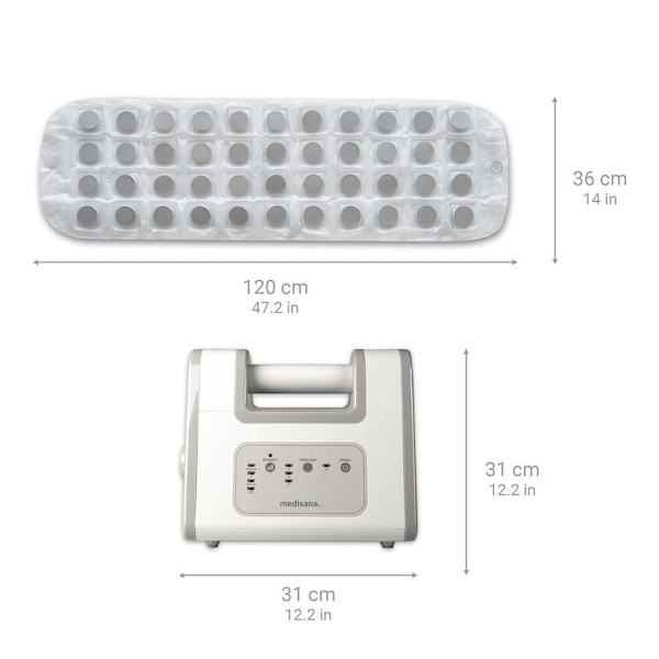 Medisana Hydromassage Matta Bbs Silver
