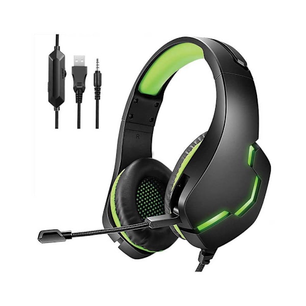 Giros Hörlurar Usb Premium Gaming Svart