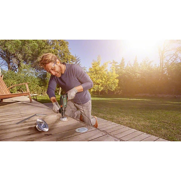 Bosch Professional Hammerboremaskine Og Tilbehørssæt Uneversalimpact 730 X-line 15 Enheder Søvfarvet