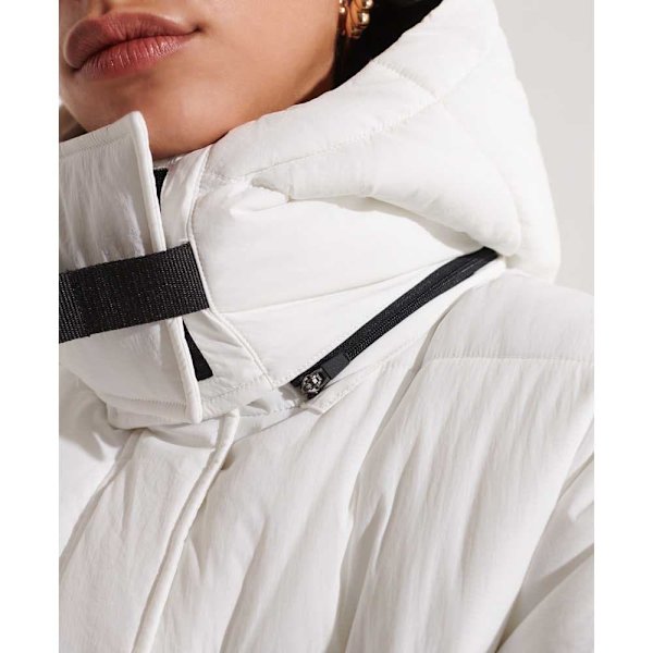 Superdry Jakke Expedition Cocoon Hvid XS Kvinde
