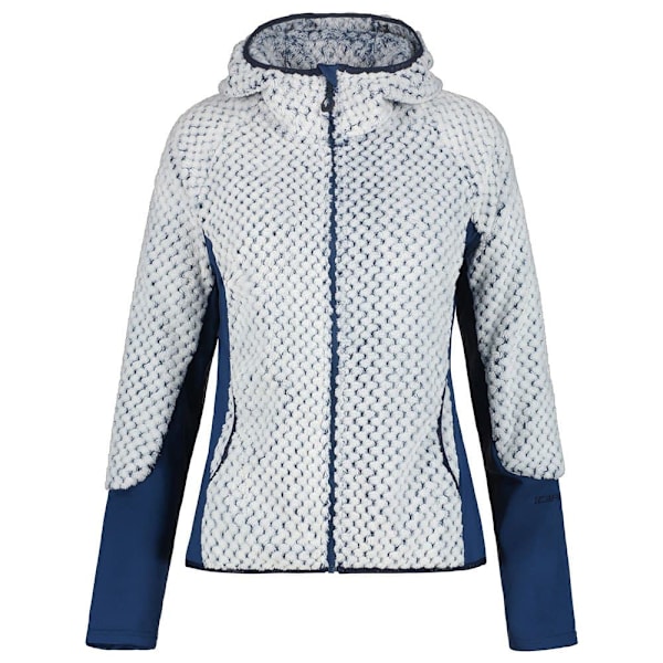 Icepeak Daisetta I Fleecejacka Med Huva Vit 2XL Kvinna