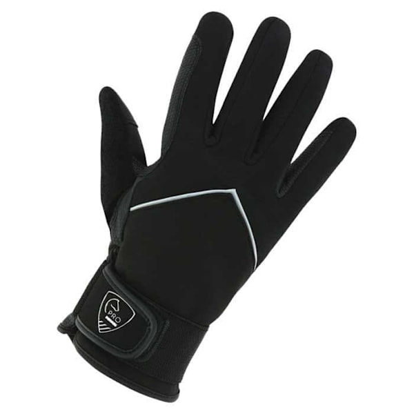 Equitheme Lodrette Ridehandsker Pro Series Sort XS