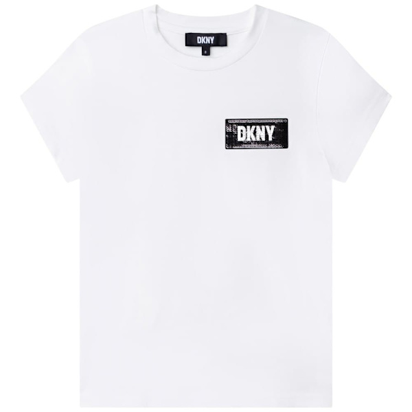 Dkny Kortærmet T-shirt D35s30 Hvid 12 Years