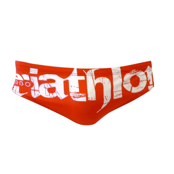 Turbo Svømning Kort Triathlon Basic Rød XL Mand