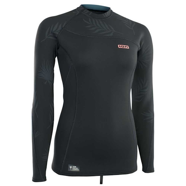 Ion Kvinde Langærmet Rashguard Neo Top 2 Mm Sort M