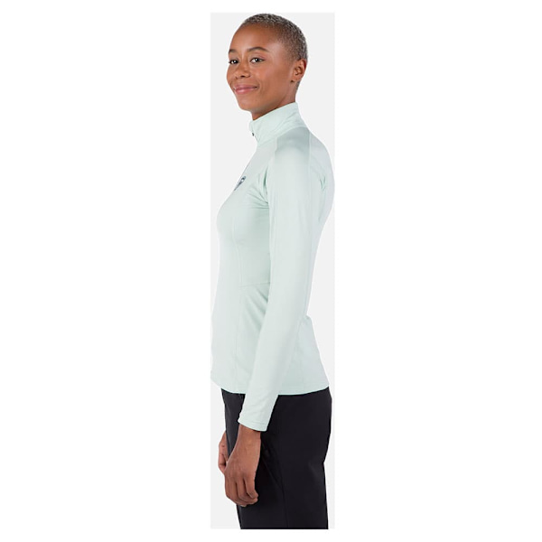 Rossignol Classique Fleece Med Halv Dragkedja Blå S Kvinna