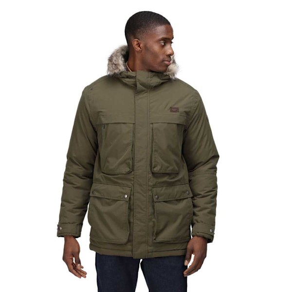 Regatta Volter Parka Jacka Grönt 3XL Man