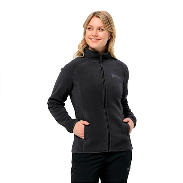 Jack Wolfskin Moonrise Fz Jakke Sort M Kvinde
