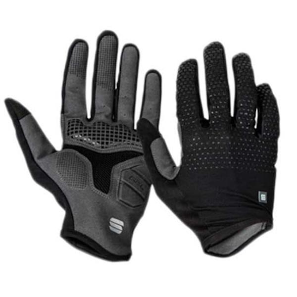 Sportful Långa Handskar Full Grip Svart L Man
