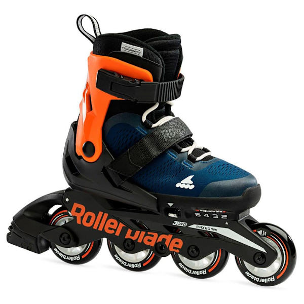 Rollerblade Inlines För Juniorer Microblade Orange,Blå EU 28