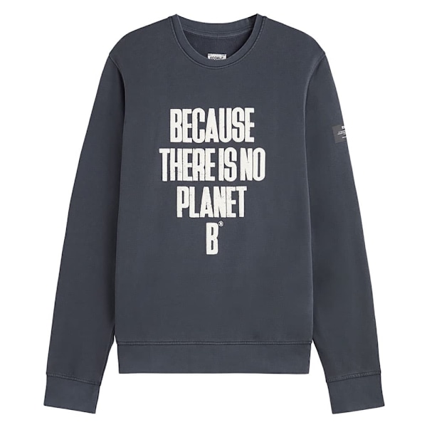 Ecoalf Barder Sweatshirt Blå S Mand