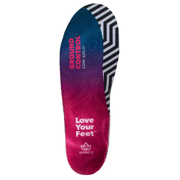 Spenco Pohjallinen Ground Control Low Arch Sininen EU 40-42 Mies
