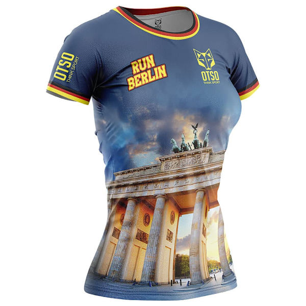 Otso Run Berlin 2024 T-shirt Med Korte ærmer  S Kvinde