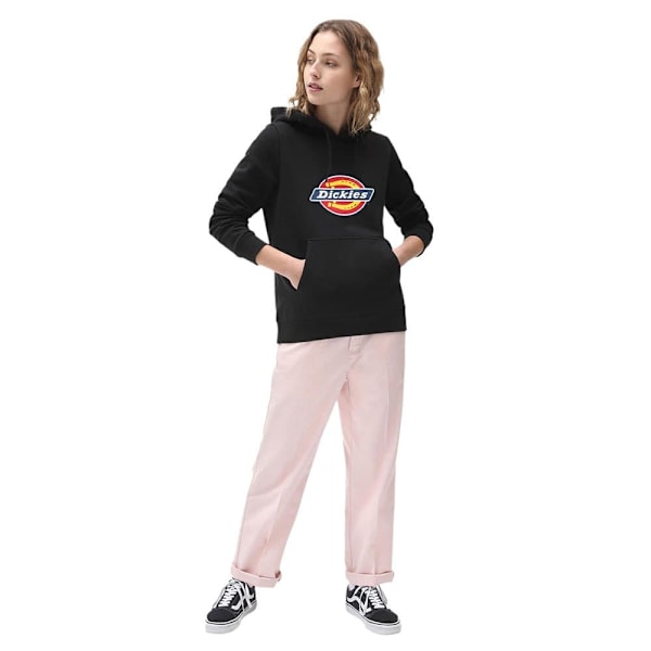 Dickies Hættetrøje Icon Logo Sort XS Kvinde