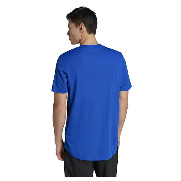 Adidas Club 3 Stripes Lyhythihainen T-paita Sininen M Mies