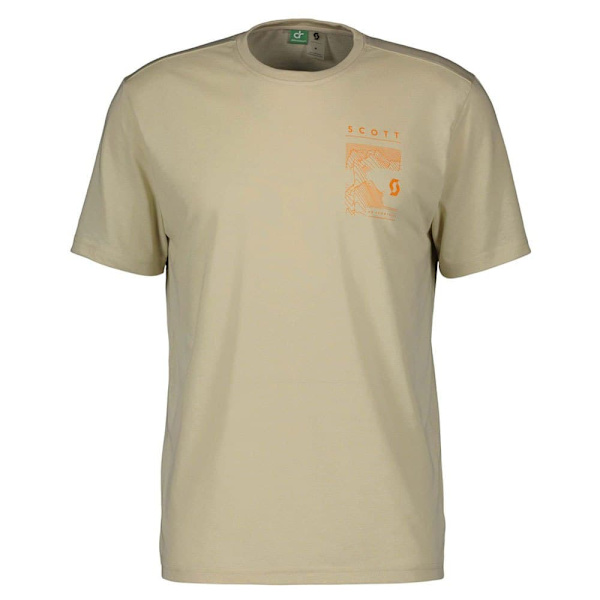 Scott Defined Dri T-shirt Med Korte ærmer Beige 2XL Mand