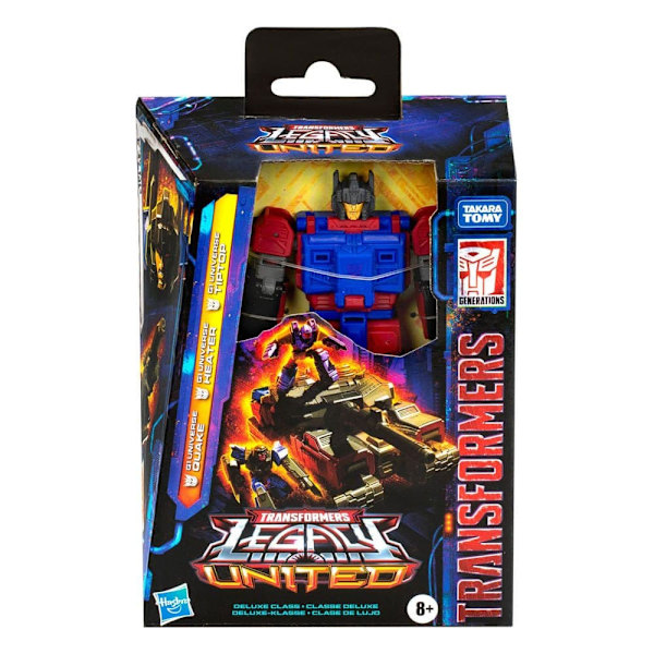 Hasbro Transformers Generations Legacy United Deluxe Class Action G1 Universe Quake -hahmo 14 Cm