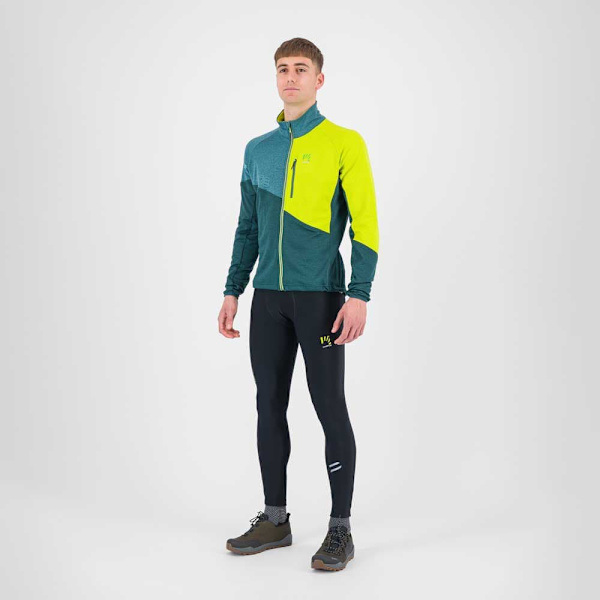 Karpos Full Dragkedja Fleece Val Viola Grönt S Man