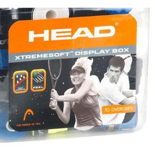 Head Racket Tennis/padel/squash Overgrip Xtreme Soft 70 Enheter Flerfärgad