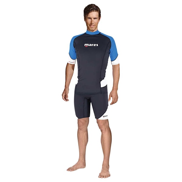 Mares Lyhythihainen T-paita Rash Guard Trilastic Musta L
