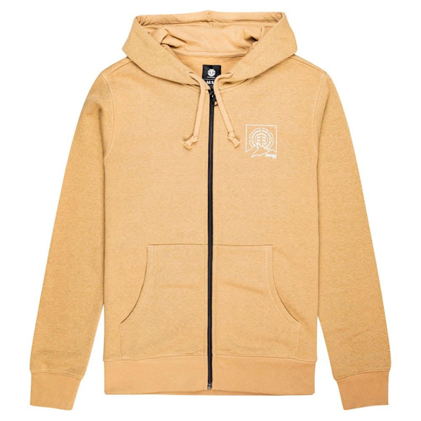 Element Sweatshirt Med Full Dragkedja Ursa Brun M Man