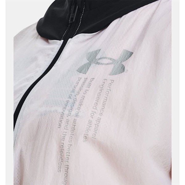 Under Armour Jakke Woven Graphic Hvid,Sort S Kvinde