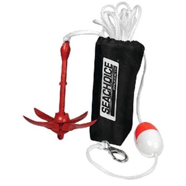 Seachoice Grapnel Anchor Kit Punainen 1.6 kg