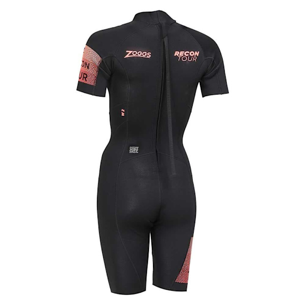 Zoggs Shorty Recon Tour Sort XS Kvinde