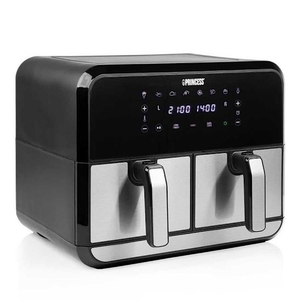 Princess 182074 8l Airfryer  8L Sort, Rustfrit stål