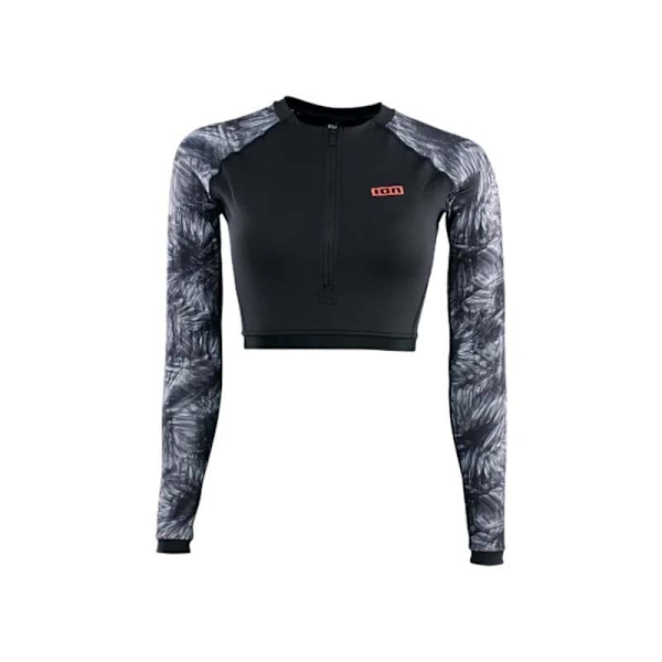 Ion Kvinde Langærmet Rashguard Rashguard Shorty Sort L