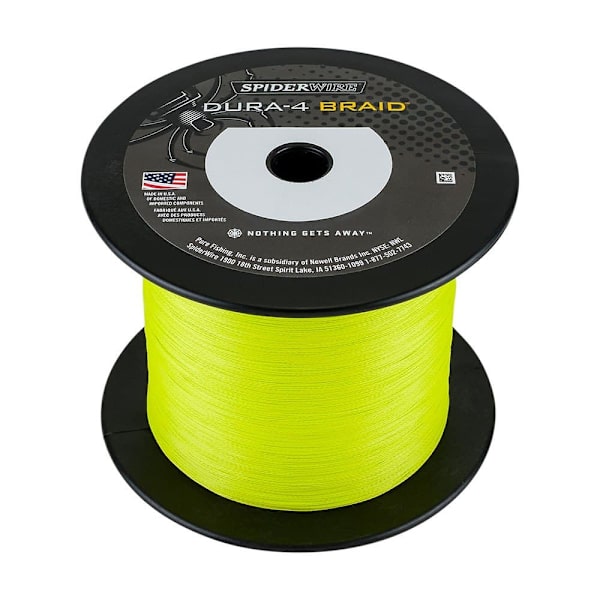 Spiderwire Linje Dura 4 1800 M Gul 0.100 mm
